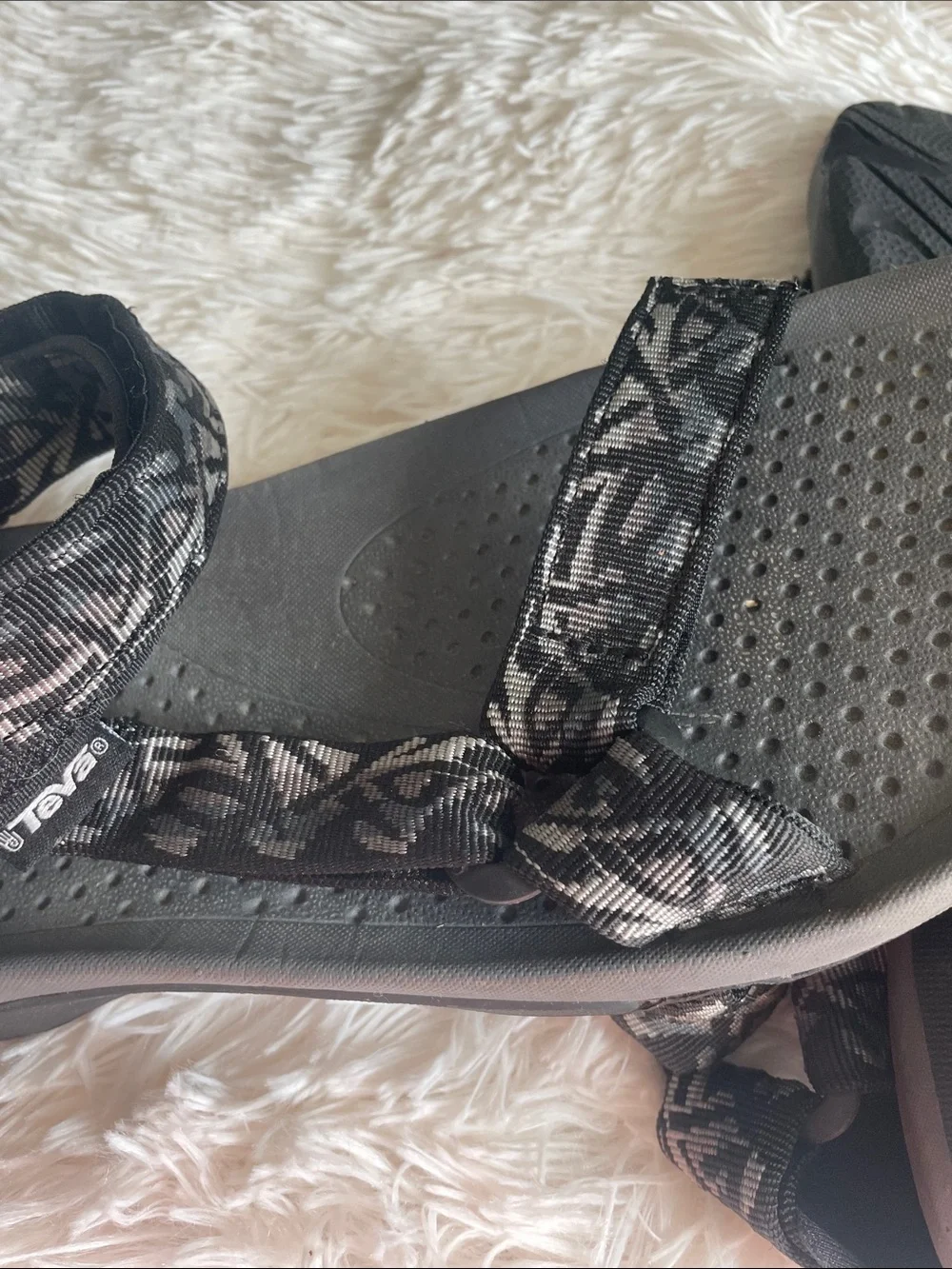 Teva Men’s Black Outdoor Comfort Sandals